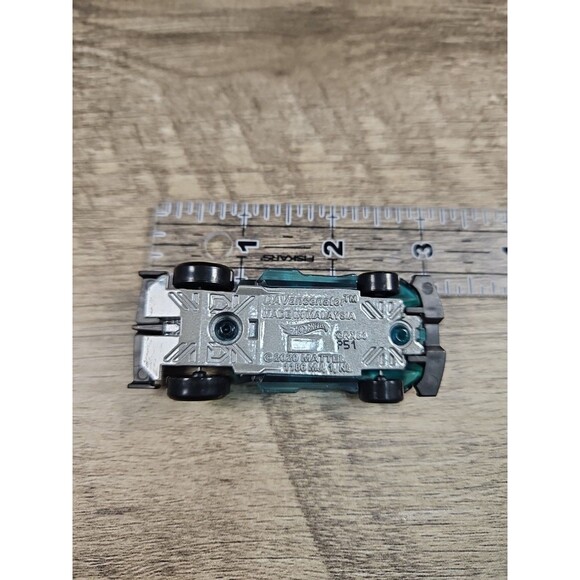 Hot Wheels DAVancenator Green Diecast 1/64 Mattel Loose Toy Car - Picture 6 of 6